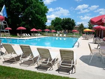 Poolside sundeck